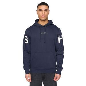 Henleys Mens Hensleeve Hoodie / Navy